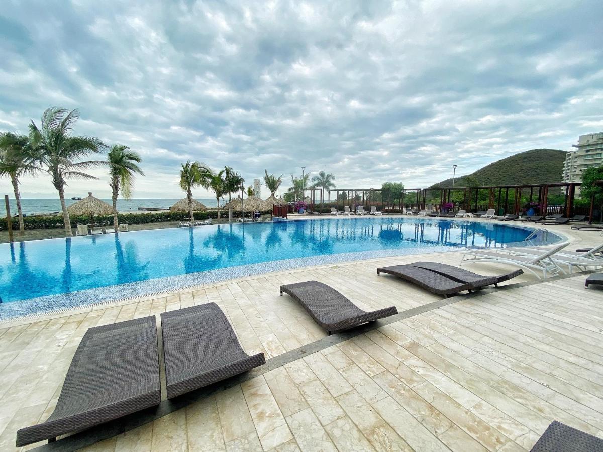 Apartamento Encantador Samaria Club De Playa, 3 Alcobas 6 Personas Playa Privada Santa Marta  Esterno foto