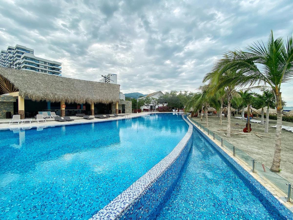 Apartamento Encantador Samaria Club De Playa, 3 Alcobas 6 Personas Playa Privada Santa Marta  Esterno foto