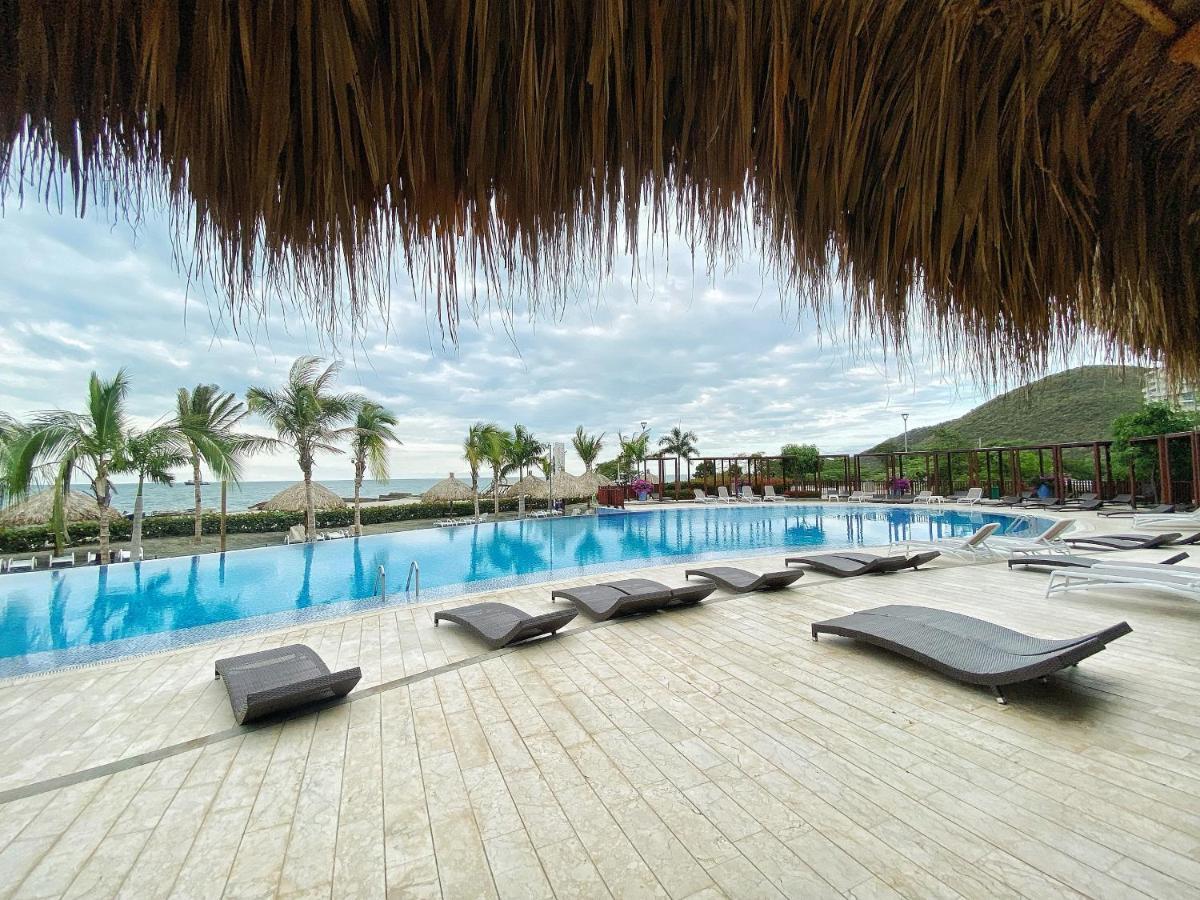 Apartamento Encantador Samaria Club De Playa, 3 Alcobas 6 Personas Playa Privada Santa Marta  Esterno foto